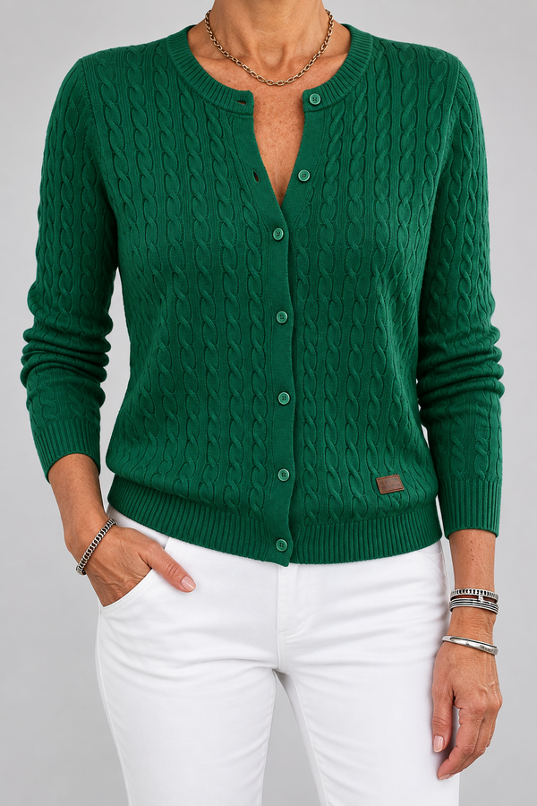 Tilde | Neulecardigan ja nappi